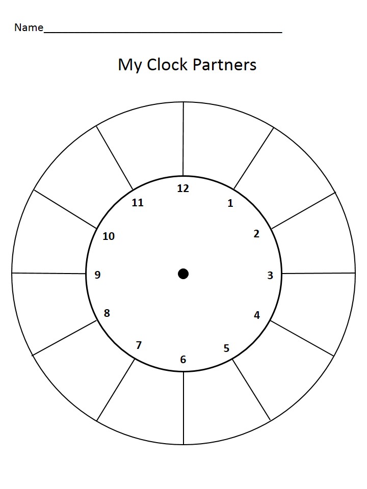 clock partner template