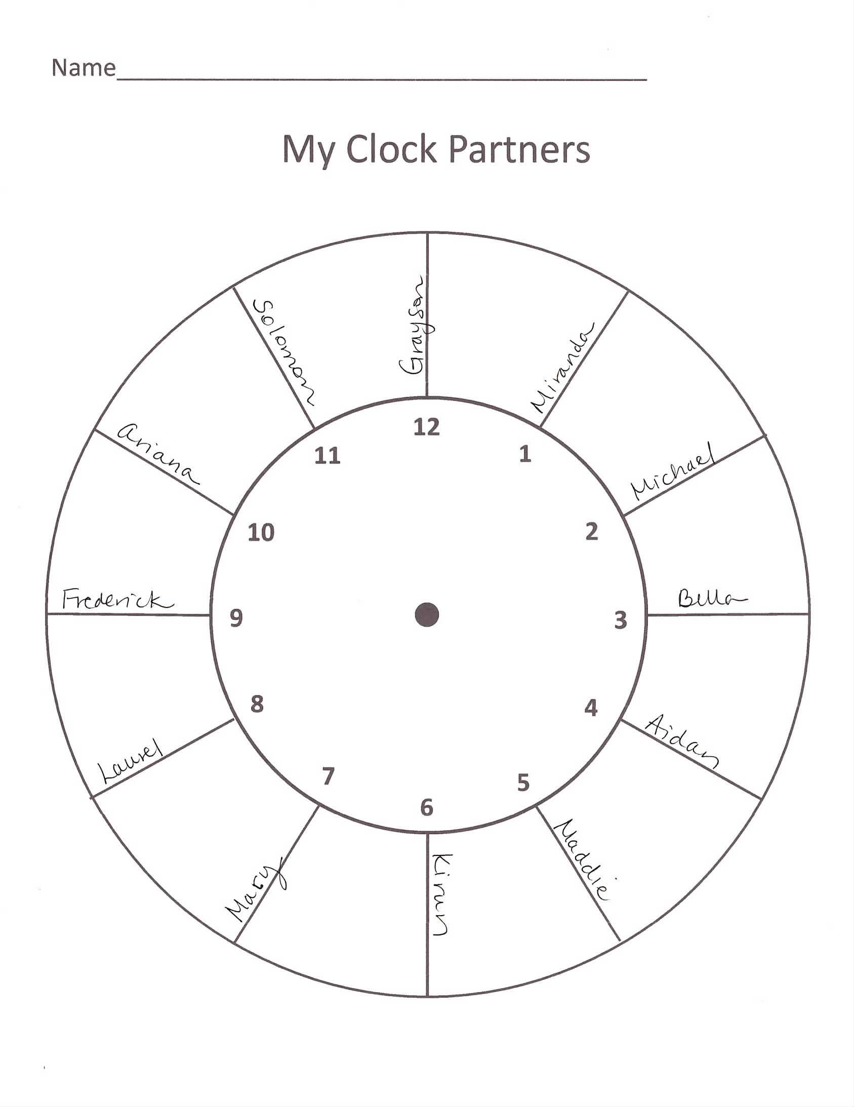 Clock Partners Template